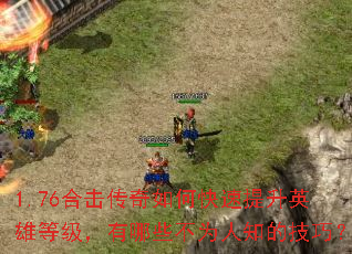 1.76�ϻ�������ο�������Ӣ�۵ȼ�������Щ��Ϊ��֪�ļ��ɣ�