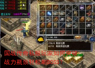 ��ս����˽��������ͻ��ս��ƿ������ˢBOSS��