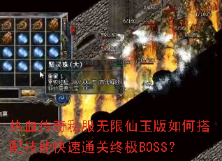 ��Ѫ����˽�������������δ��似�ܿ���ͨ���ռ�BOSS��