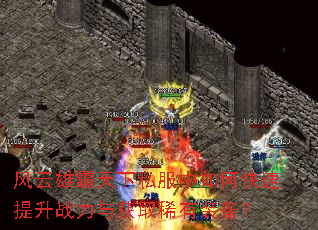 风云雄霸天下私服中如何快速提升战力与获取稀有装备? 风云雄霸天下私服中如何快速提升战力与获取稀有装备?
