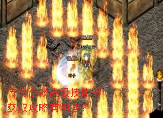 传奇游戏高级技能书获取攻略有哪些? 传奇游戏高级技能书获取攻略有哪些?