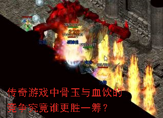 传奇游戏中骨玉与血饮的竞争究竟谁更胜一筹? 传奇游戏中骨玉与血饮的竞争究竟谁更胜一筹?