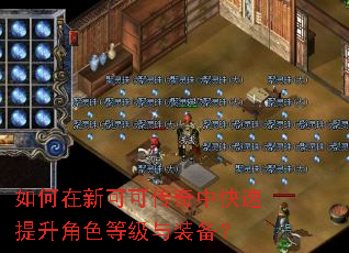 如何在新可可传奇中快速提升角色等级与装备? 如何在新可可传奇中快速提升角色等级与装备?