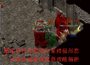 屠龙神兵如何强化至终极形态?传奇私服最强武器攻略解析 屠龙神兵如何强化至终极形态?传奇私服最强武器攻略解析