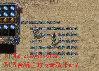 如何在zhaowoool找到适合新手的传奇私服sf? 如何在zhaowoool找到适合新手的传奇私服sf?