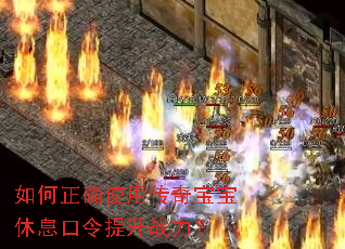 如何正确使用传奇宝宝休息口令提升战力? 如何正确使用传奇宝宝休息口令提升战力?