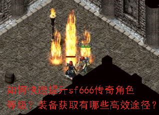 如何快速提升sf666传奇角色等级?装备获取有哪些高效途径? 如何快速提升sf666传奇角色等级?装备获取有哪些高效途径?