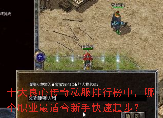十大良心传奇私服排行榜中,哪个职业最适合新手快速起步? 十大良心传奇私服排行榜中,哪个职业最适合新手快速起步?